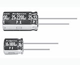 标准品105℃铝電(diàn)解電(diàn)容PX系列